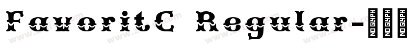 FavoritC Regular字体转换